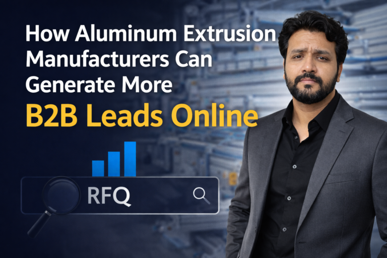How Aluminum Extrusion Manufacturers Can Generate More B2B Leads Online
